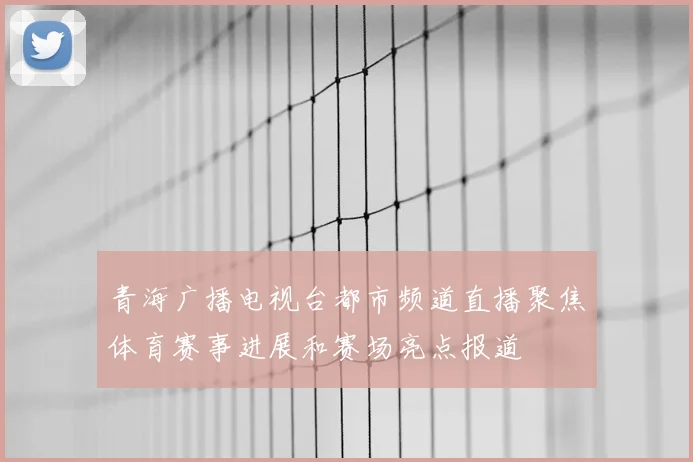 青海广播电视台都市频道直播聚焦体育赛事进展和赛场亮点报道